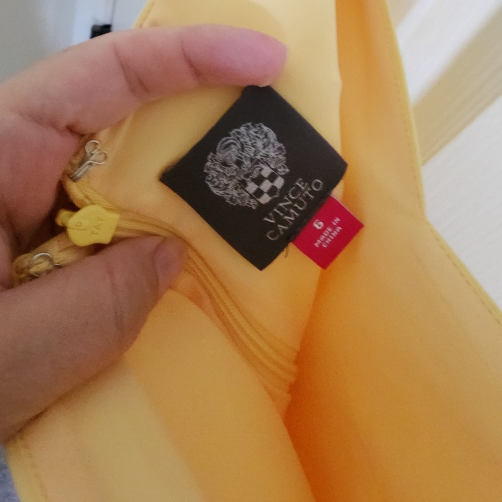 Little Yellow dress with ruffle